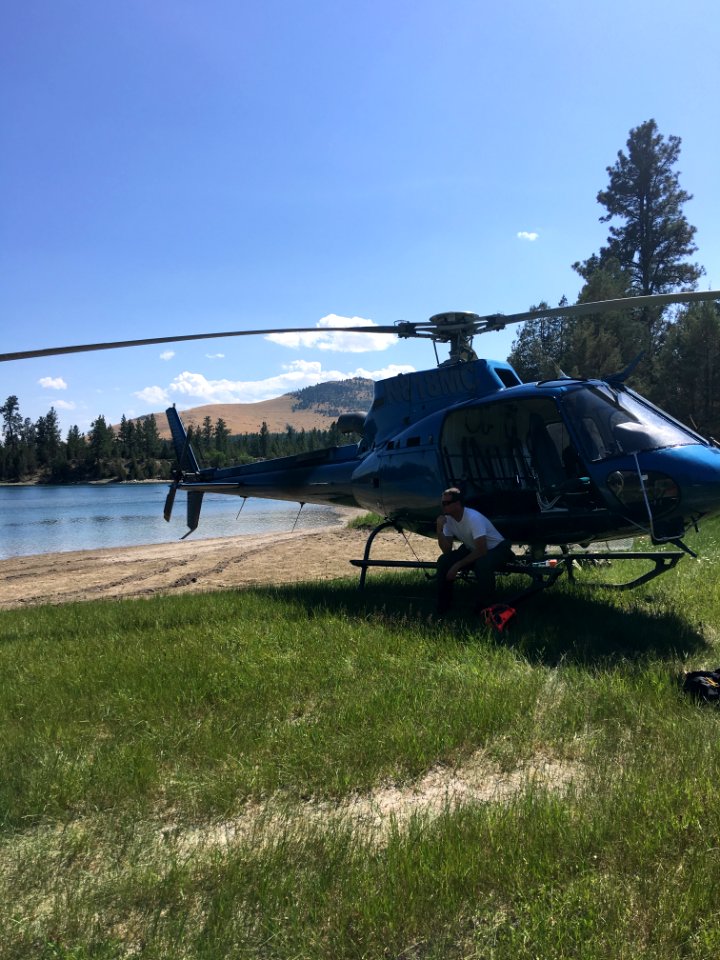 Helicopter firefighting operations