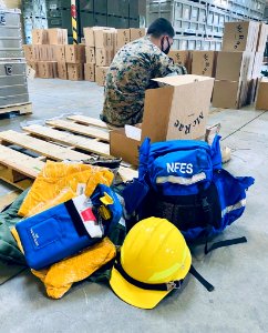 Marines and Sailors Get Gear