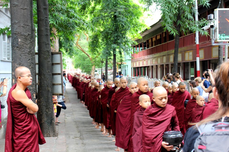 Buddhist Monk Lineup