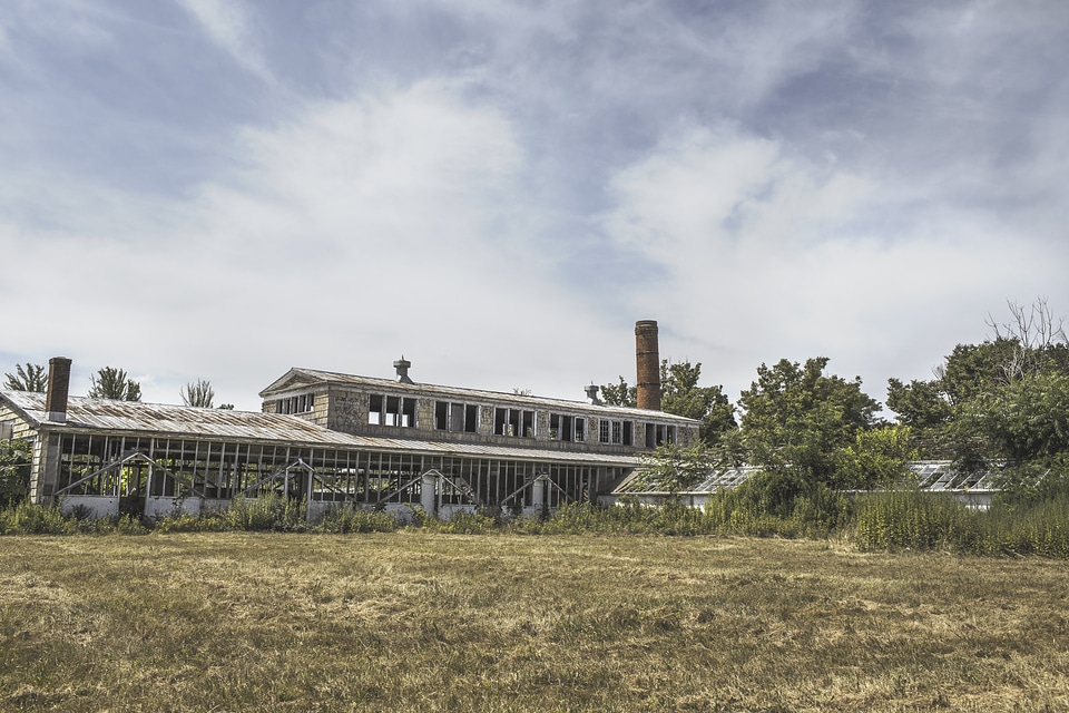 Abandoned industrial industry