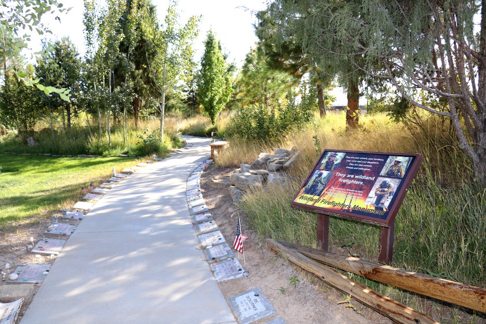 On the campus of the National Interagency Fire Center.
