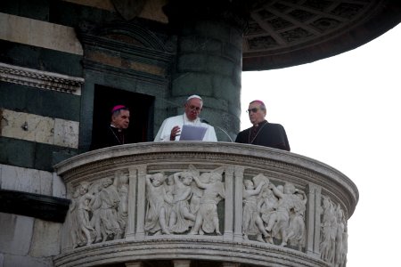 Papa Francesco a Prato