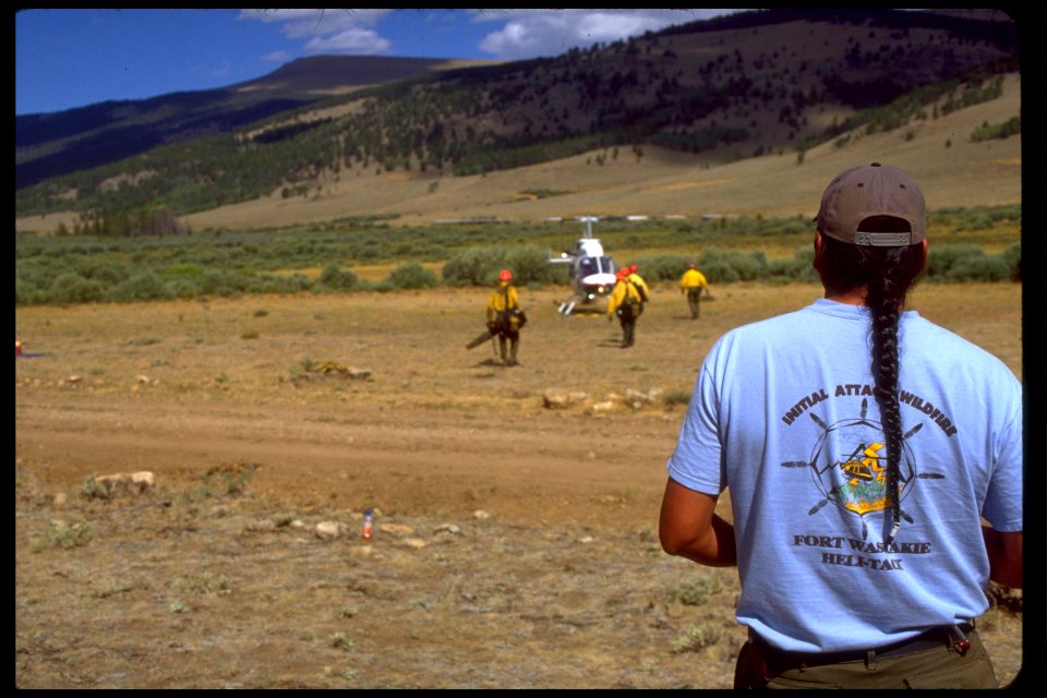 Bureau of Indian Affairs helitack crew photo