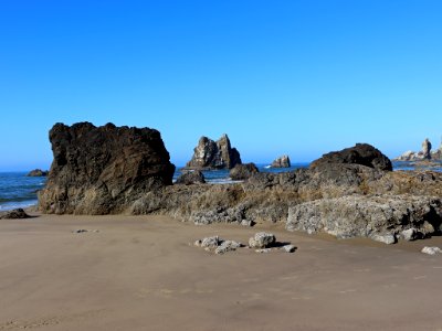 Ecola Point at Pacific Coast in OR