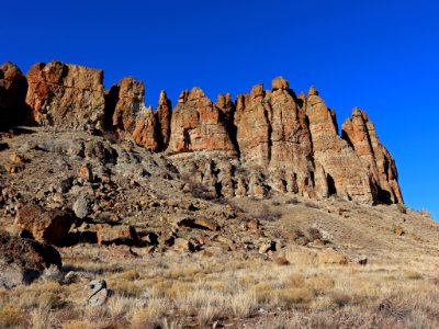 Clarno Palisades in Central OR photo