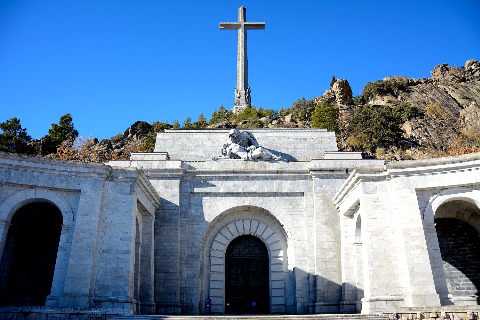 Frontal del Valle de los Caídos
