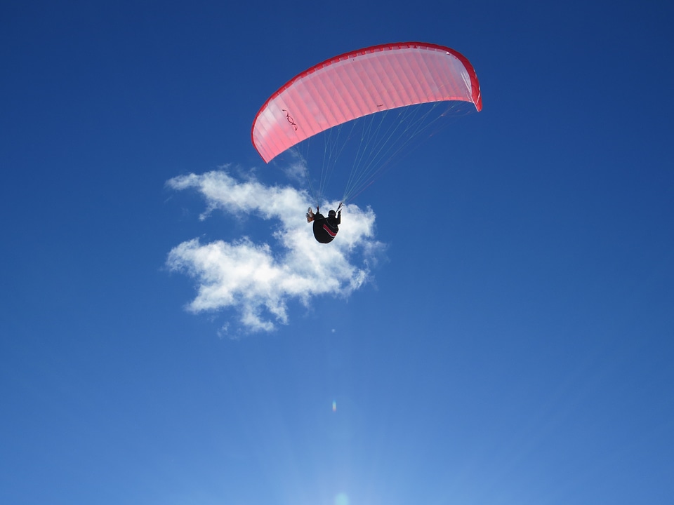 Flying air sports sky