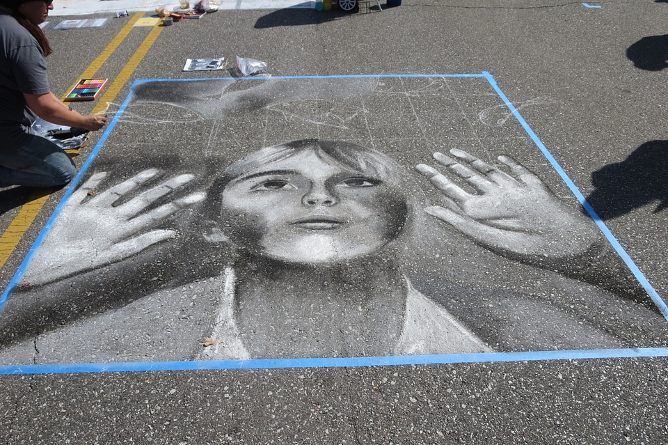 Street public drawing