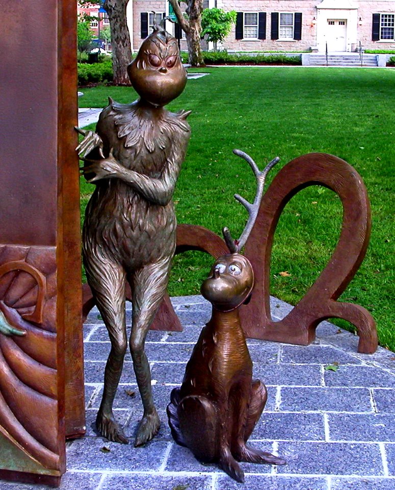 The Grinch and Dog Max