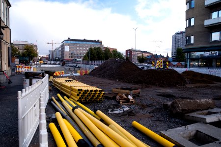 Progress on the hämeensilta rebuilding project photo