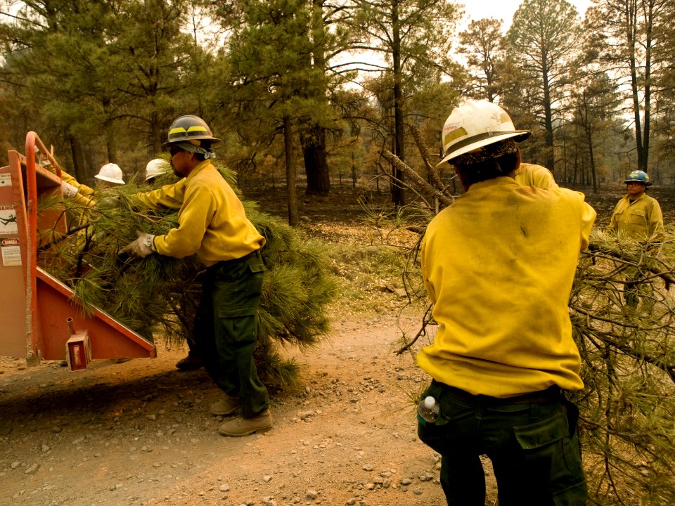 Firefighters Remove Excess Fuel
