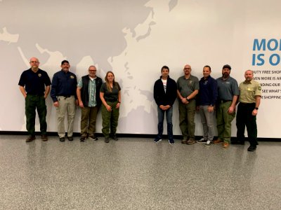 American Firefighters Leave for Australia photo
