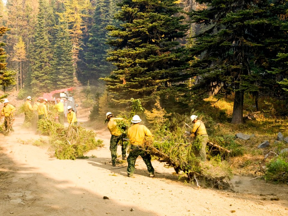 Firefighters Remove Excess Fuel