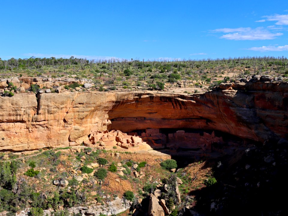 Long House at Mesa Verde NP in CO
