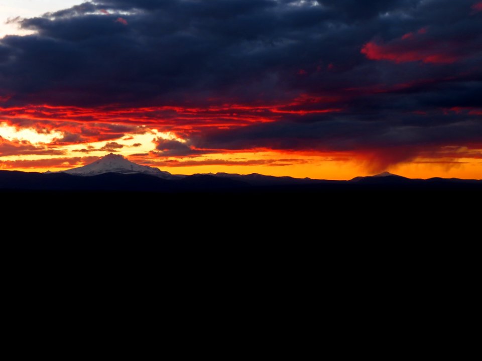 Sunset in Central OR