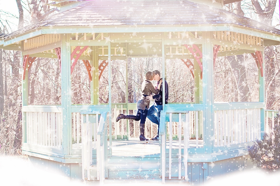Winter snow happiness