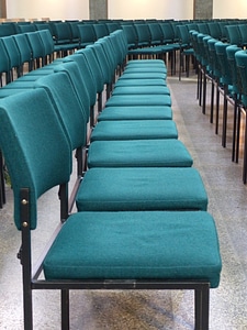 Green seat hall photo