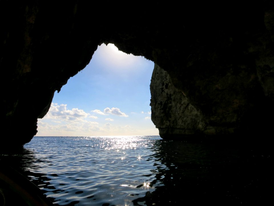 Inside the Blue Grotto