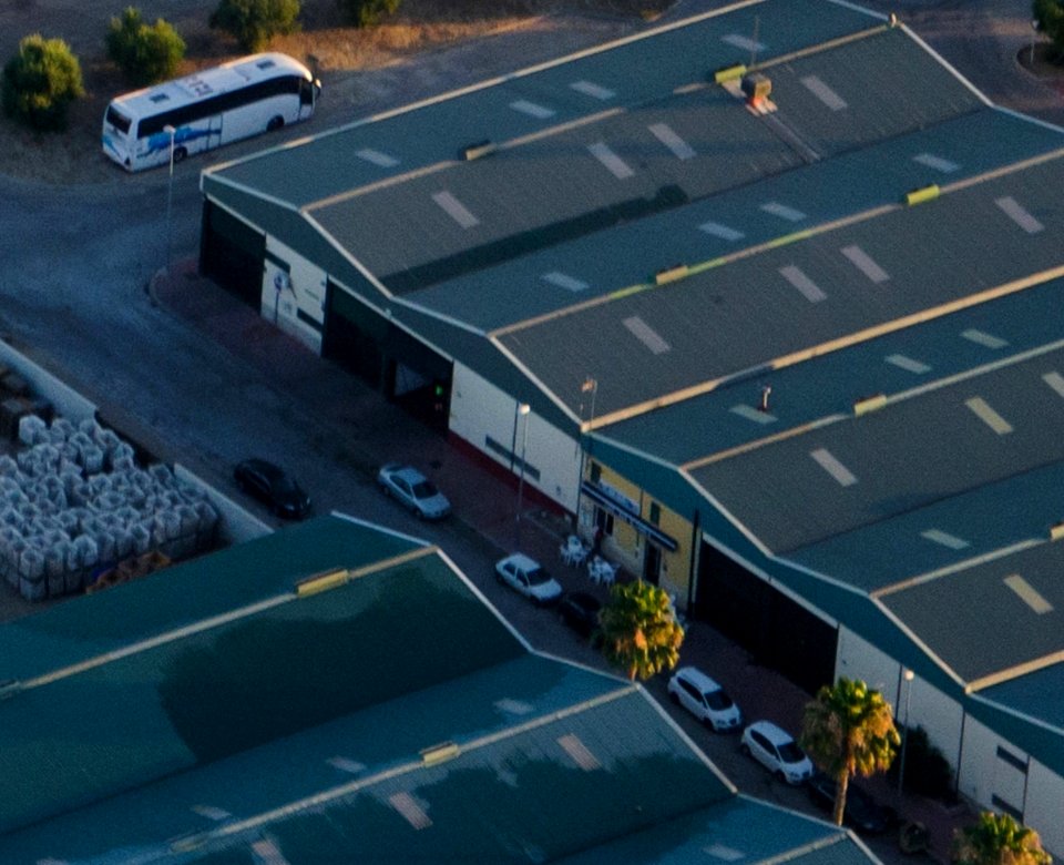 Burguillos, Sevilla -- Foto Aérea -- 31/07/2018