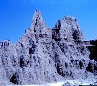 Geologic Formation in Badlands National Park photo