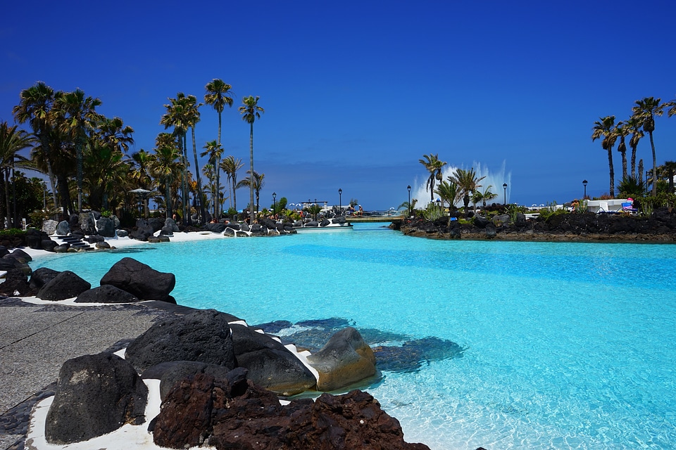Blue water refresh