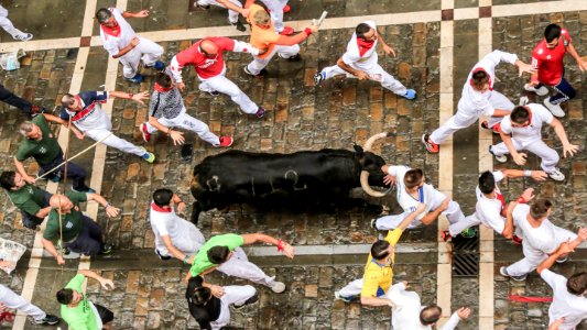 Primer encierro sanfermines 2019
