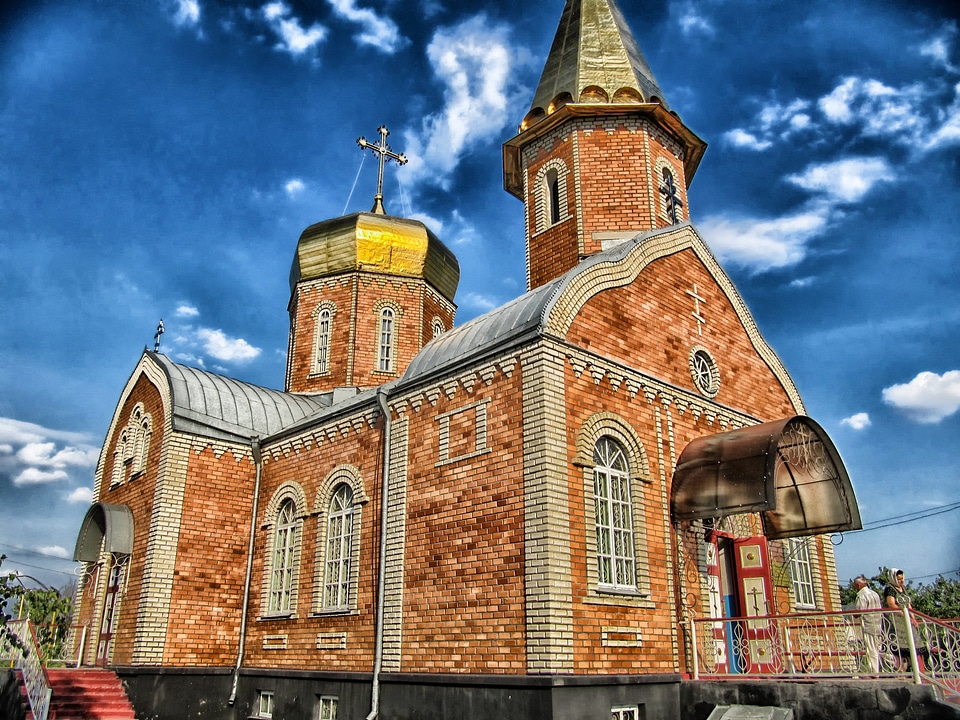 Russian orthodox hdr architecture