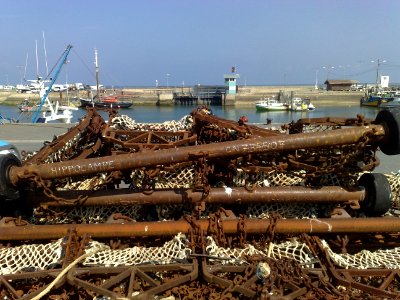 Scallop / Oyster Dredge  - Port de Grandcamp-Maisy - Normandy - France