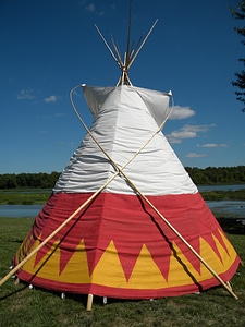 Culture tepee indian photo