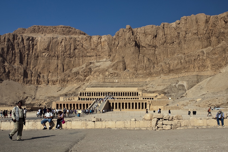 Hatshepsut's mortuary temple archaeology architecture
