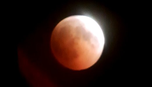 July 2018 lunar eclipse photo