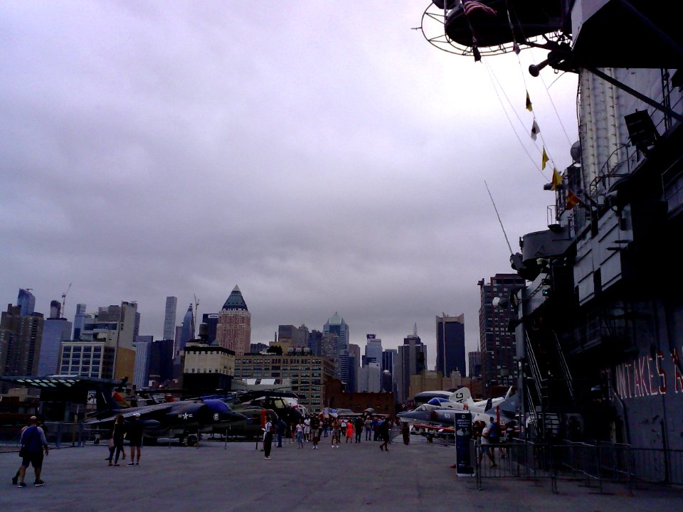 USS Intrepid (CV-11) , The Intrepid Sea, Air & Space Museum , Pier 86 , Manhattan , New York , USA