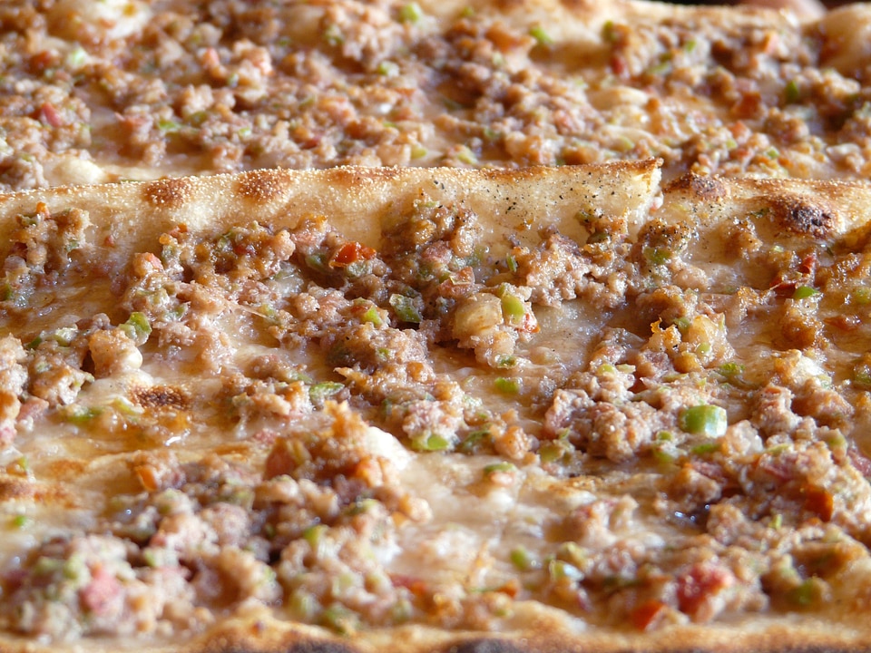 Food eat minced meat
