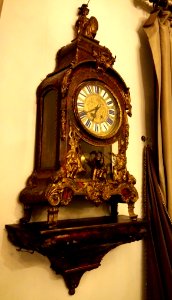 IMG 20190913 204316  18th Century - Louis XIV Brass and Tortoiseshell Boulle Marquetry Striking Bracket Clock ( Hawksbill Sea Turtle Shell )