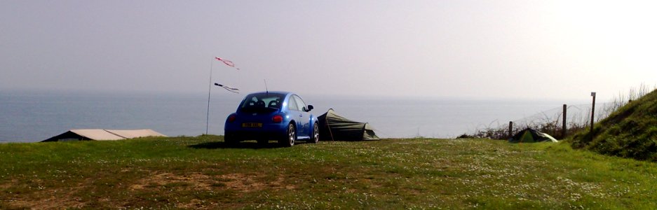 Omaha Beach Camping , Vierville-sur-Mer, Normandie , France