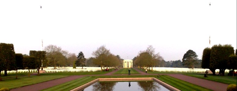 The Normandy American Cemetery and Memorial (French: Cimetière américain de Colleville-sur-Mer) is a World War II cemetery and memorial in Colleville-sur-Mer, Normandy, France