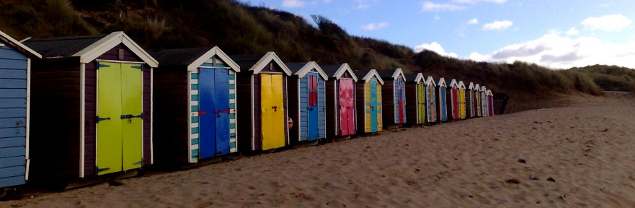 Beach Huts - Saunton Sands - Braunton - Devon - UK