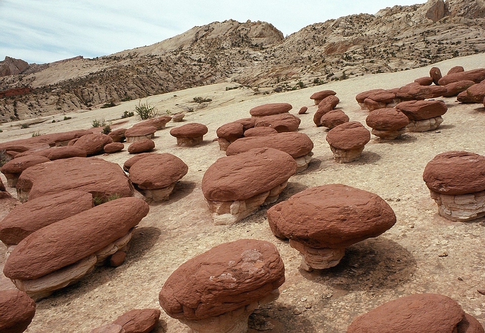 Hamburger rocks mountains sky