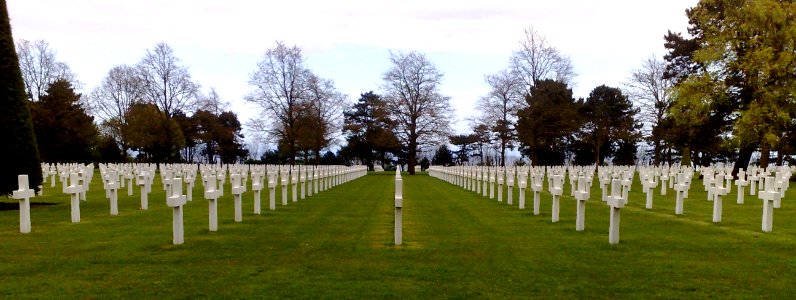 Normandy American Cemetery and Memorial, Colleville-sur-Mer, Normandie , France