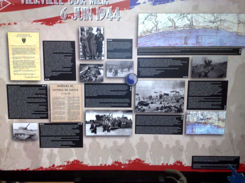 Musee D-Day Omaha , Route de Grandcamp, Vierville-sur-Mer, Normandie , France