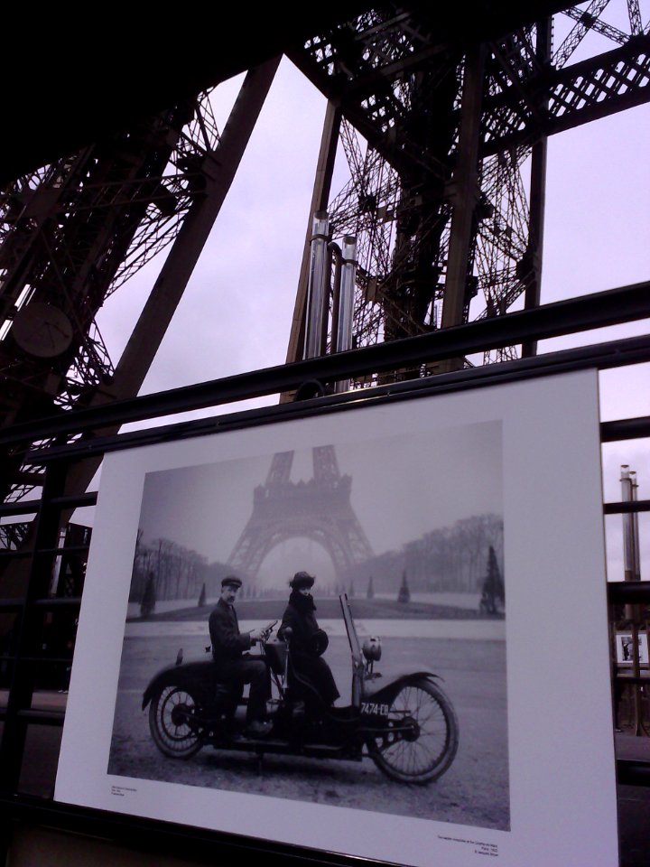 PHOTOGRAPHIC EXIBITION - NER-A-CAR - THE EIFFEL TOWER - PARIS - FRANCE