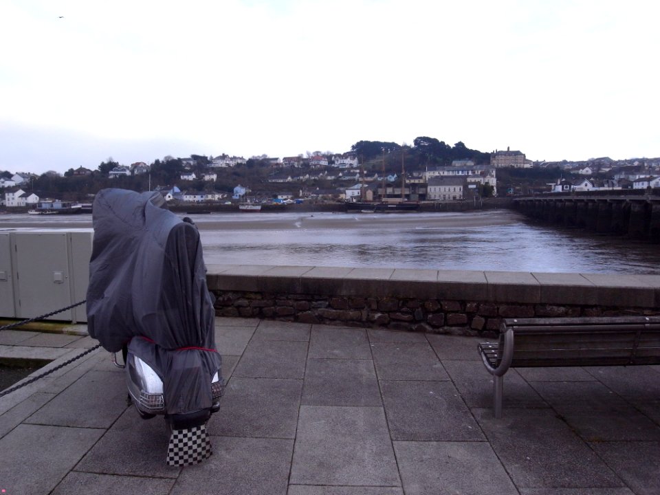 THE KATHLEEN & MAY SCHOONER - VINTAGE SCOOTER - RIVER TORRIDGE - BIDEFORD - NORTH DEVON