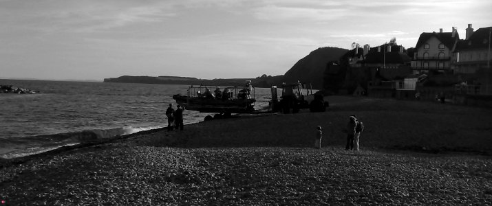 RNLI LIFEBOAT - SIDMOUTH - DEVON - UK