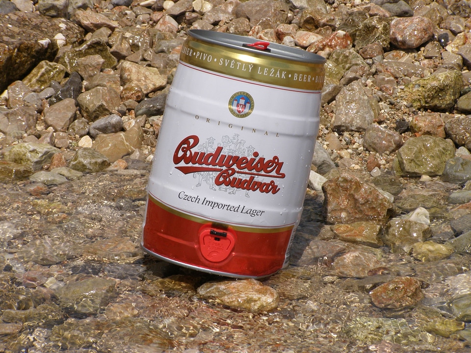 Budvar alcohol barrel
