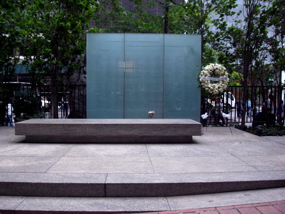 46th STREET 911 MEMORIAL - FINANCIAL DISTRICT NEW YORK - USA