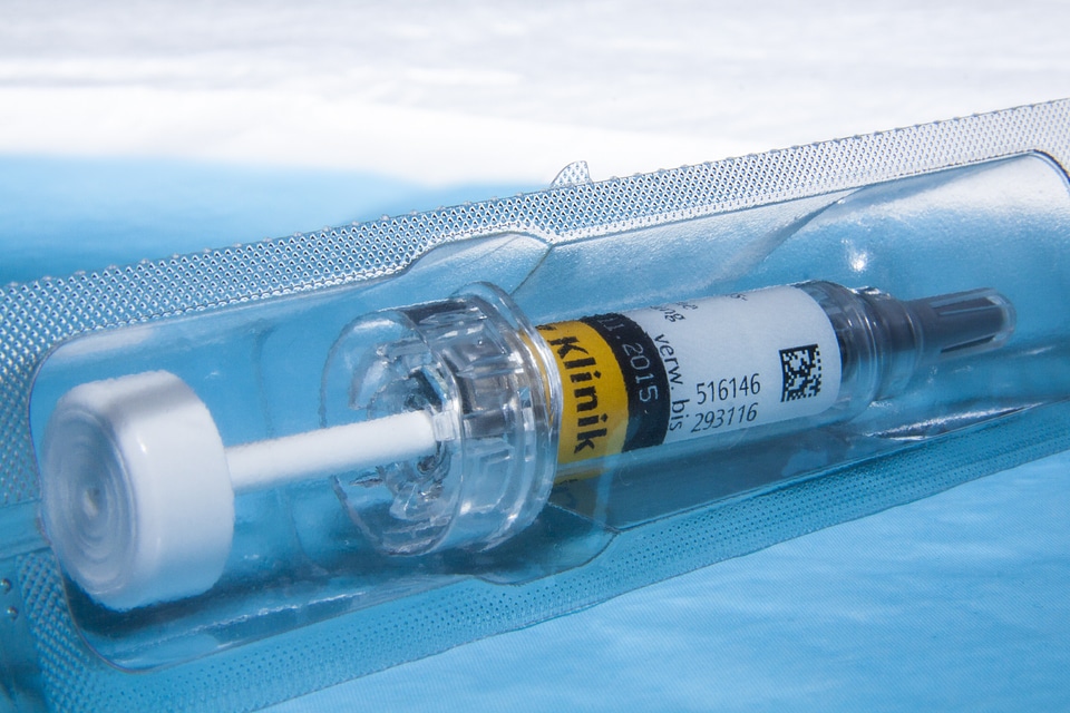 Blister pack bulk package sterile