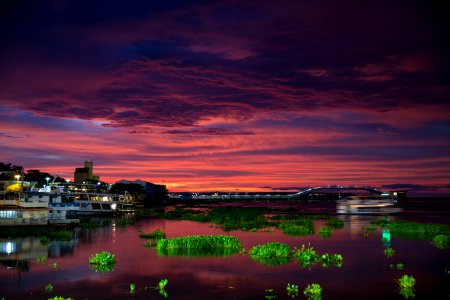 flavioandre Por do sol Rio-Paraguai Corumba MS