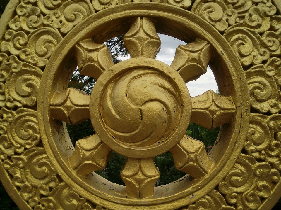 India dharma symbol