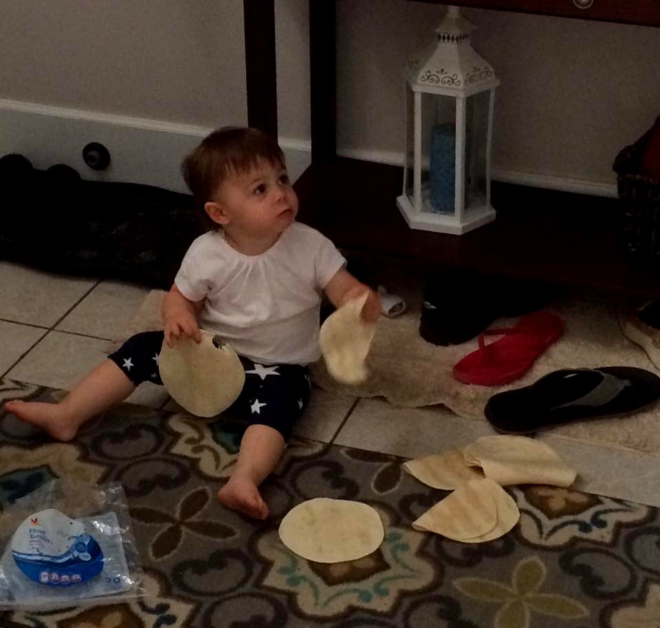 someone hijacked our dinner fajitas