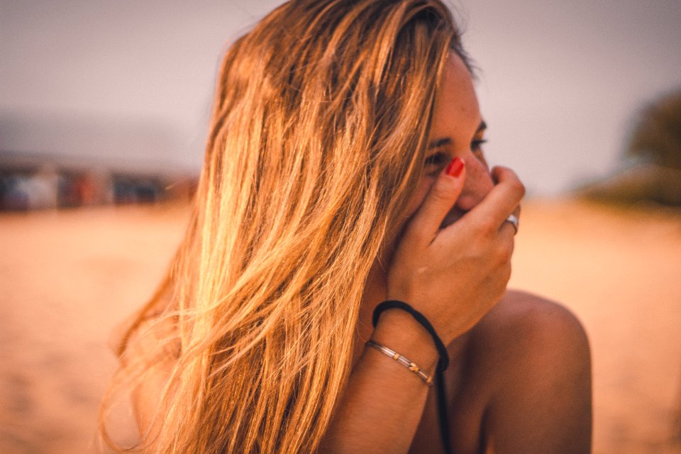 Beach Laugh